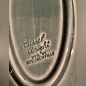 103/4 in russel wright smell platter green